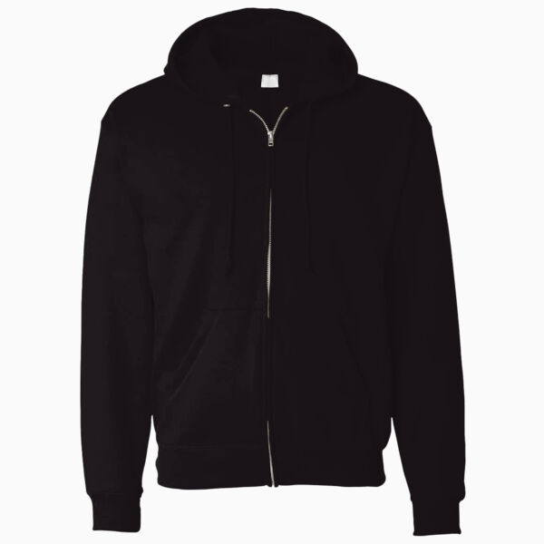 Unisex USA-Made Super Heavy Thermal Lined Full-Zip Hooded Sweatshirt Thumbnail
