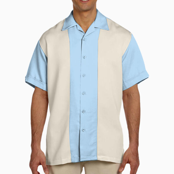 Men's Two-Tone Camp Shirt Thumbnail