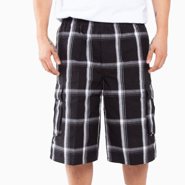 Unisex Plaid Shorts Thumbnail