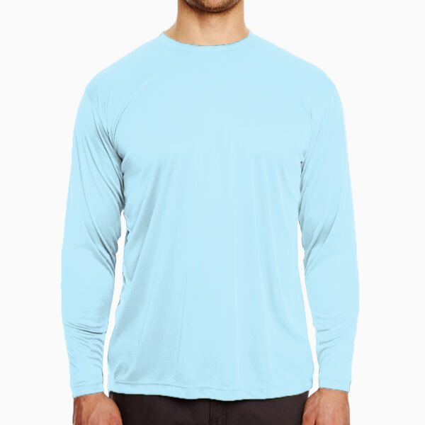 Men's Cool & Dry Sport Long Sleeve Performance Interlock T-Shirt Thumbnail