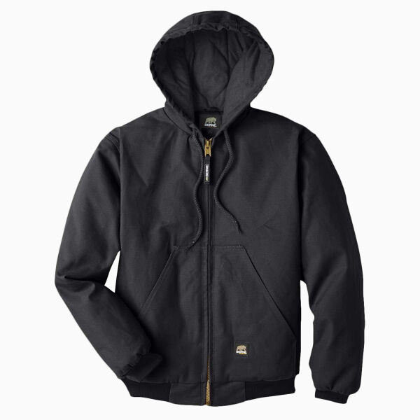 Men's Tall Highland Washed Cotton Duck Hooded Jacket Thumbnail