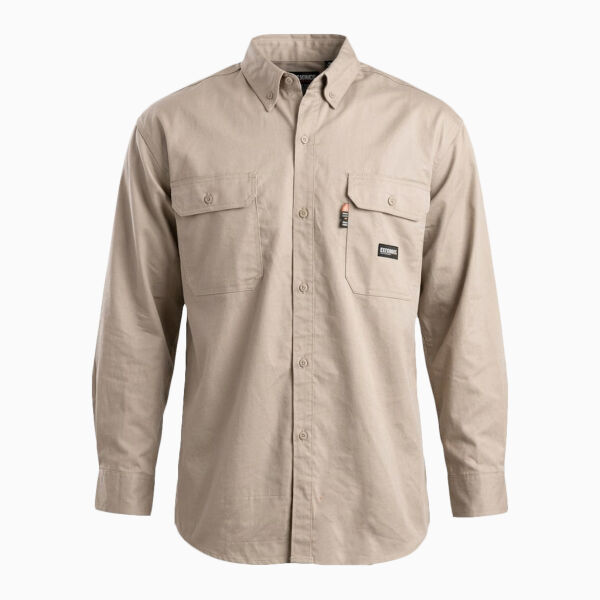 Men's Tall Flame-Resistant Button Down Work Shirt Thumbnail