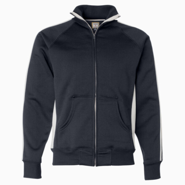 Men's Vintage Polyester Fleece Track Jacket Thumbnail