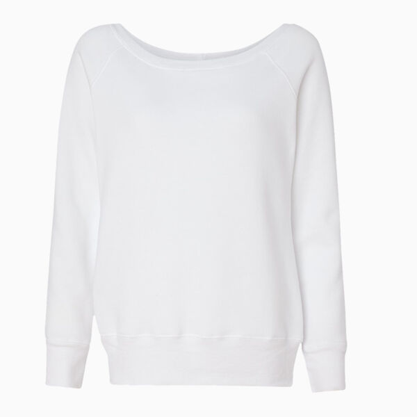 Women’s Sponge Fleece Wide Neck Sweatshirt Thumbnail