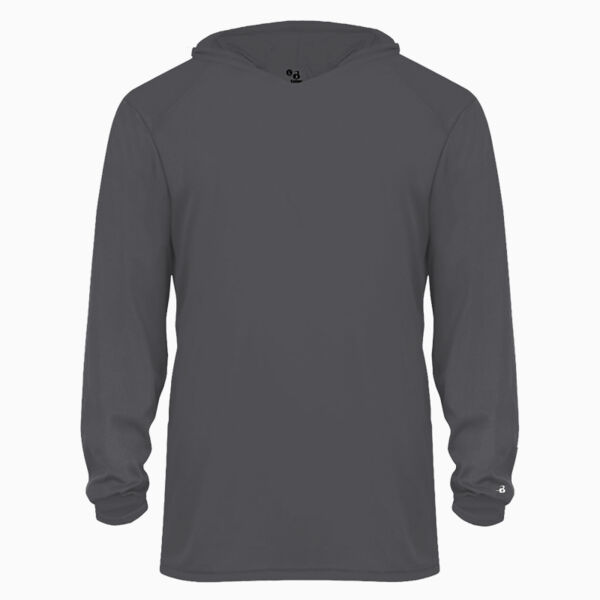 Youth B-Core Long Sleeve Hooded T-Shirt Thumbnail
