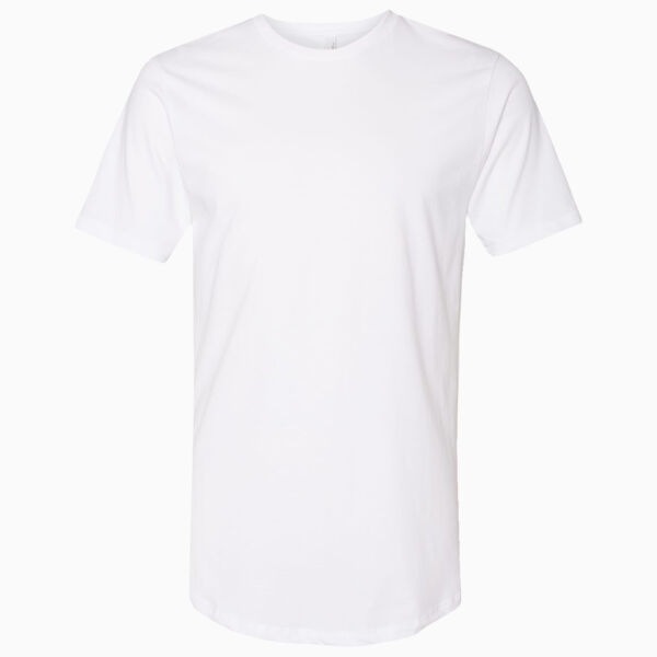 Men's Cotton Long Body T-Shirt Thumbnail