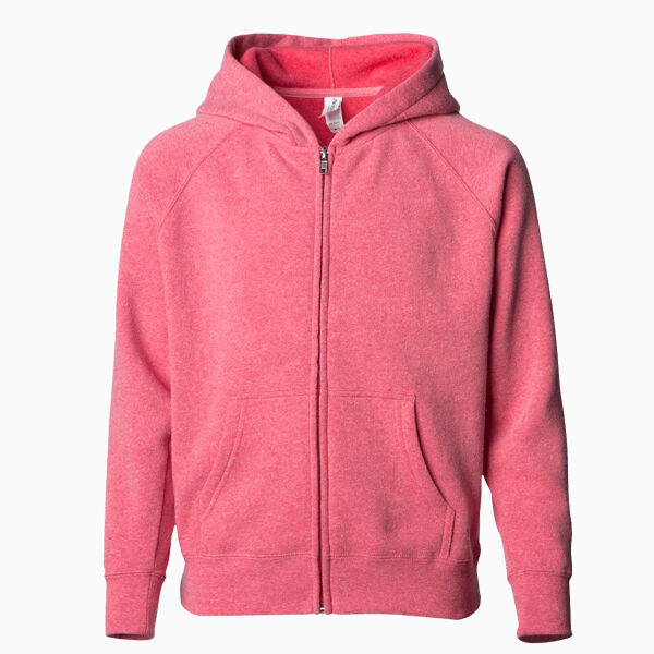 Toddler Lightweight Special Blend Raglan Zip Hood Thumbnail