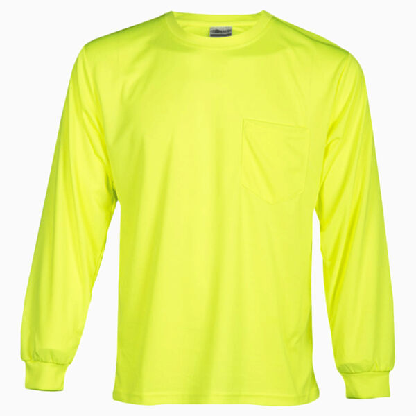 Unisex Microfiber Polyester Long Sleeve T-Shirt Thumbnail