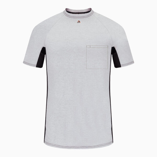 Men's FR Two-Tone Base Layer with Concealed Chest Pocket- EXCEL FR Thumbnail