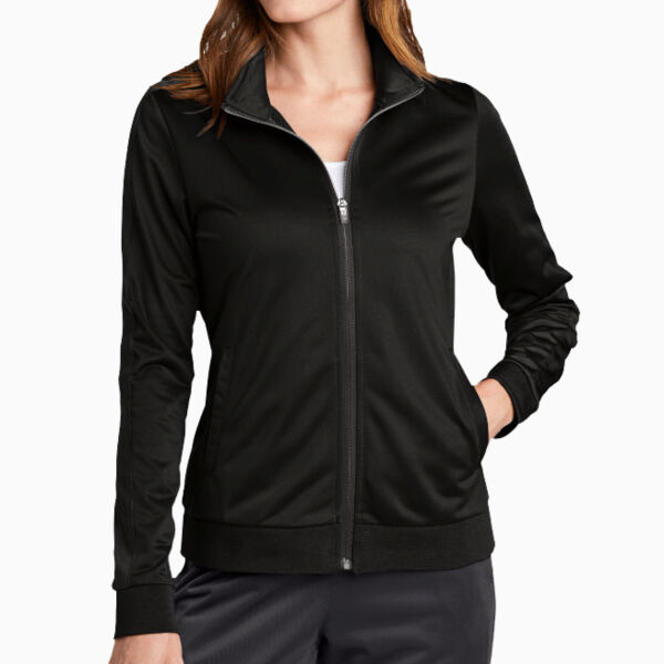 Ladies Tricot Track Jacket Thumbnail