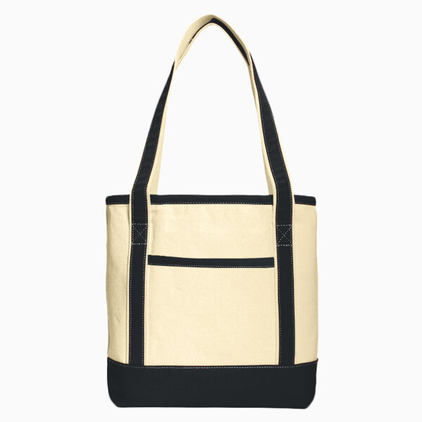 Medium Cotton Canvas Boat Tote Thumbnail