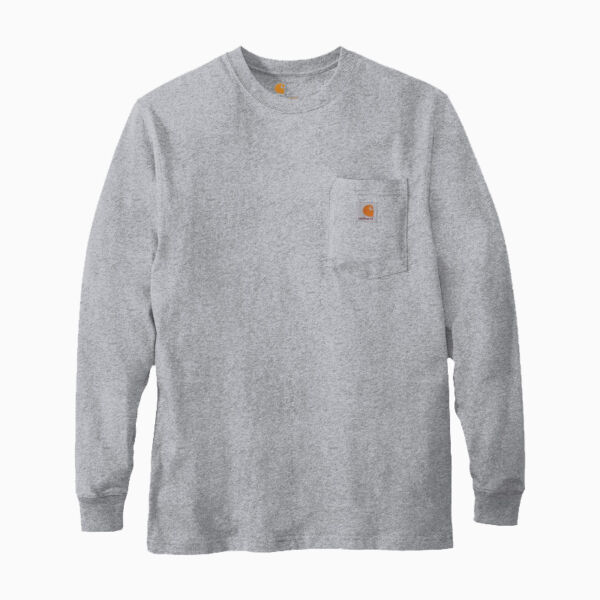 Workwear Pocket Long Sleeve T Shirt Thumbnail