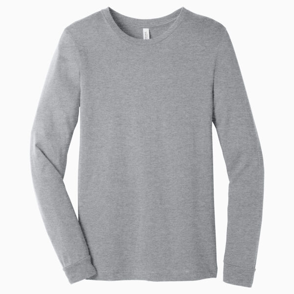 Unisex Heather CVC Long Sleeve Tee Thumbnail