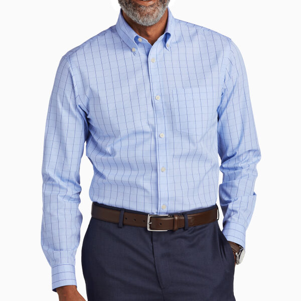 Wrinkle Free Stretch Patterned Shirt Thumbnail