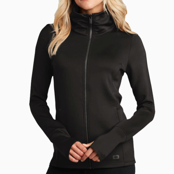 Ladies Modern Performance Full Zip Thumbnail