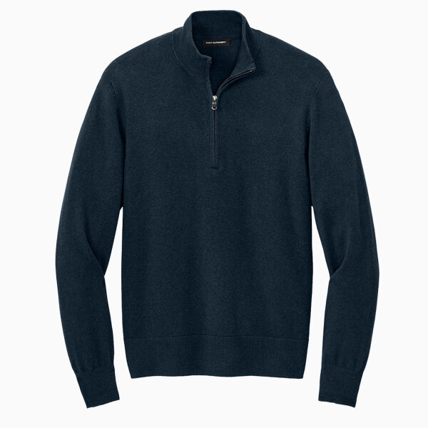 Easy Care 1/4 Zip Sweater Thumbnail