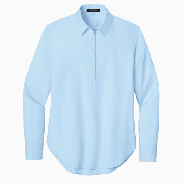 Women's Long Sleeve Modern Oxford Shirt Thumbnail