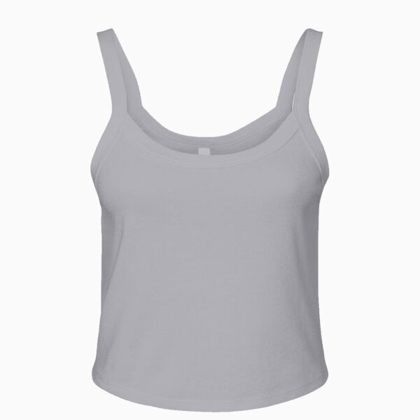 Women's Micro Rib Spaghetti Strap Tank Thumbnail