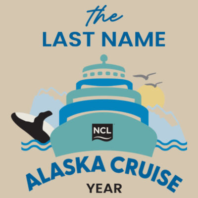 Alaska Cruise Zip Bag Design