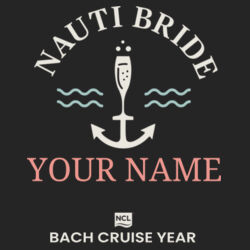 Nauti Bride T-Shirt Design