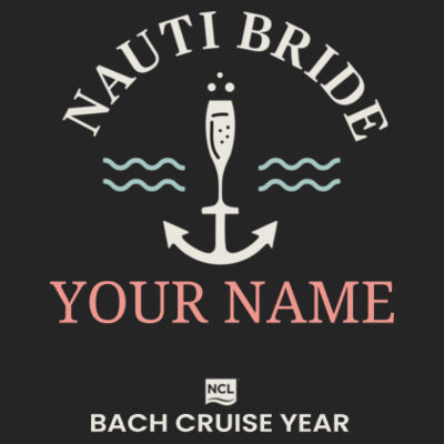 Nauti Bride T-Shirt Design