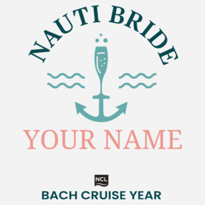 Nauti Bride T-Shirt Design