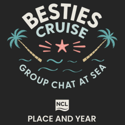 Besties Cruise T-Shirt Design