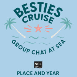 Besties Cruise T-Shirt Design