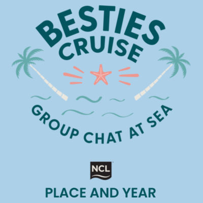 Besties Cruise T-Shirt Design