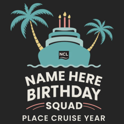 Birthday Squad T-Shirt Design