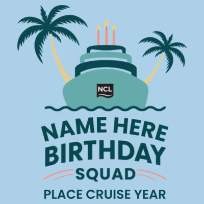 Birthday Squad T-Shirt Design