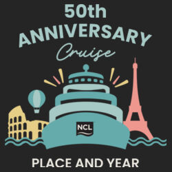 Anniversary Cruise T-Shirt Design