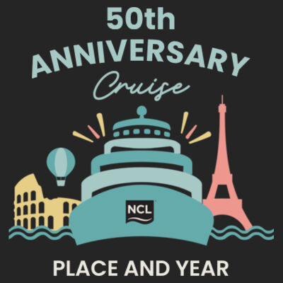 Anniversary Cruise T-Shirt Design