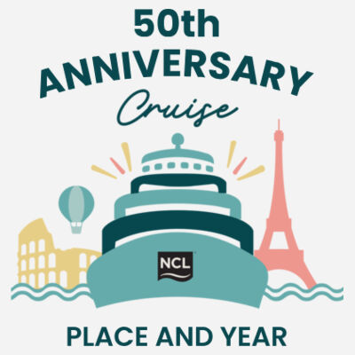 Anniversary Cruise T-Shirt Design