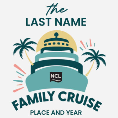Family Cruise T-Shirt Design