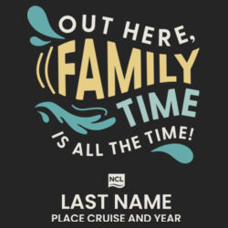 Family Time T-Shirt Design