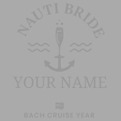 Nauti Bride 32oz Bottle Design