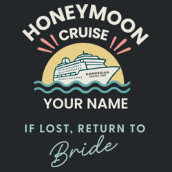 Honeymoon Groom Cap Design