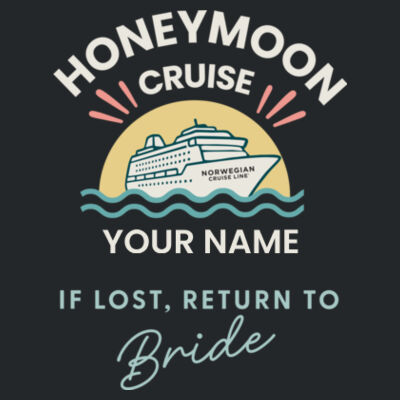 Honeymoon Groom Cap Design