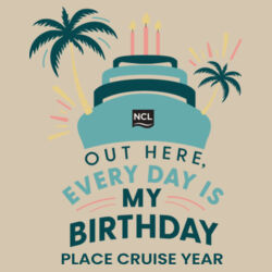Everyday Birthday Zip Bag Design
