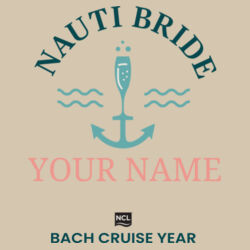Nauti Bride Zip Bag Design