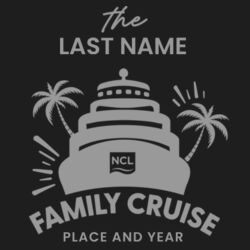 Family Cruise 40oz Tumbler Design