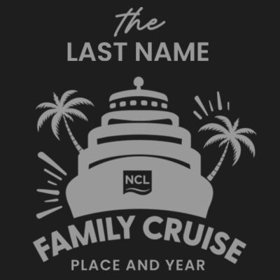 Family Cruise 40oz Tumbler Design