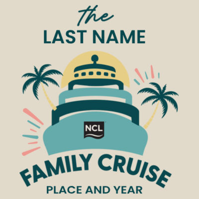 Family Cruise Tote Bag Design
