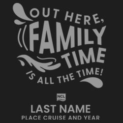 Family Time 40oz Tumbler Design