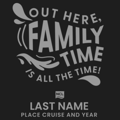 Family Time 40oz Tumbler Design