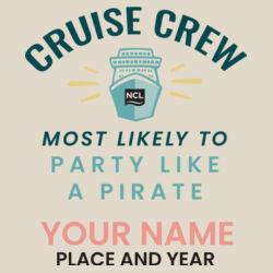 Most Likely To Party Like A Pirate Tote Bag Design