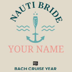 Nauti Bride Tote Bag Design