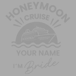 Honeymoon Bride 14oz Mug Design