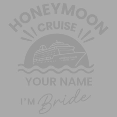 Honeymoon Bride 14oz Mug Design